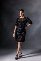 Jade Panel Body-con Dress