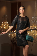 Jade Panel Body-con Dress