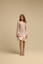 JULIE PINK SEQUIN DRESS