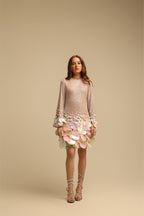 JULIE PINK SEQUIN DRESS