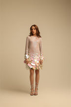 JULIE PINK SEQUIN DRESS