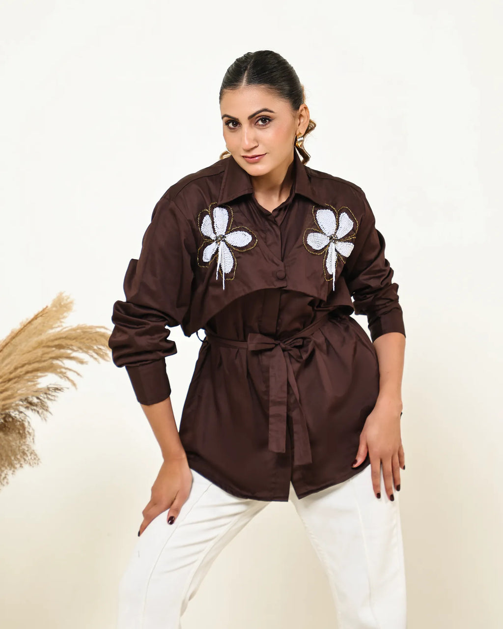 Dark Floral Shirt