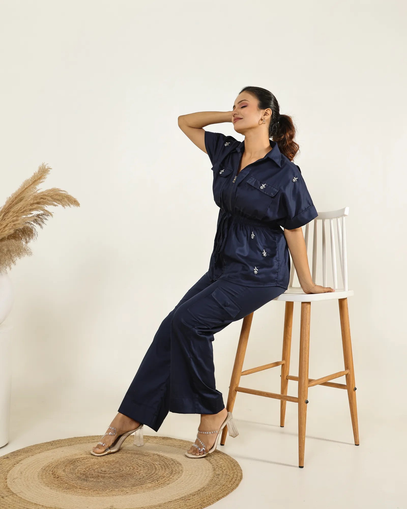 Midnight Cargo Co-ord