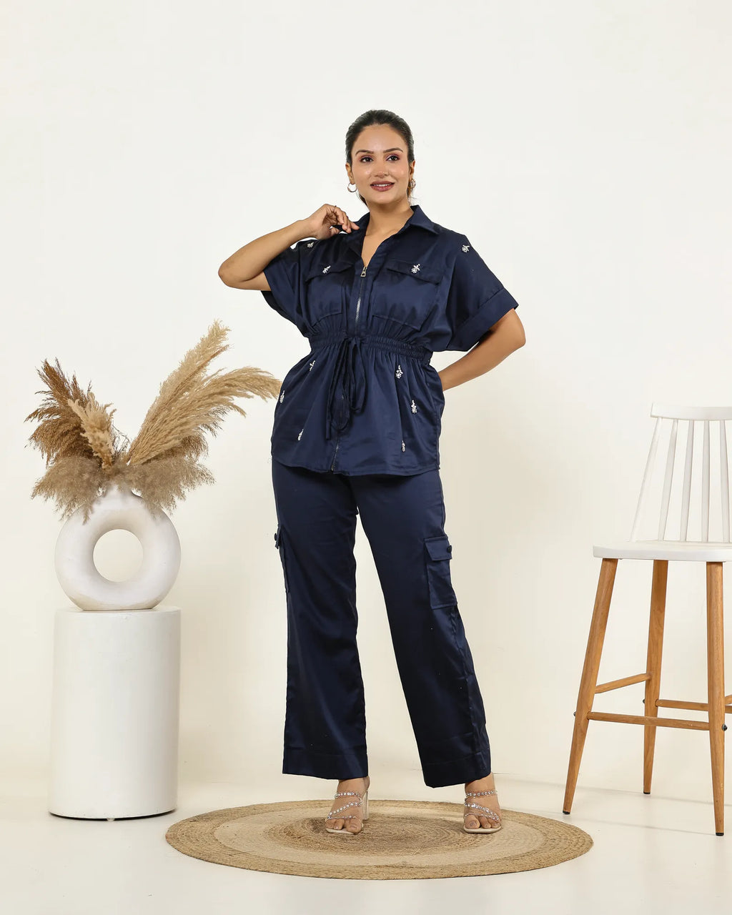 Midnight Cargo Co-ord