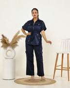 Midnight Cargo Co-ord