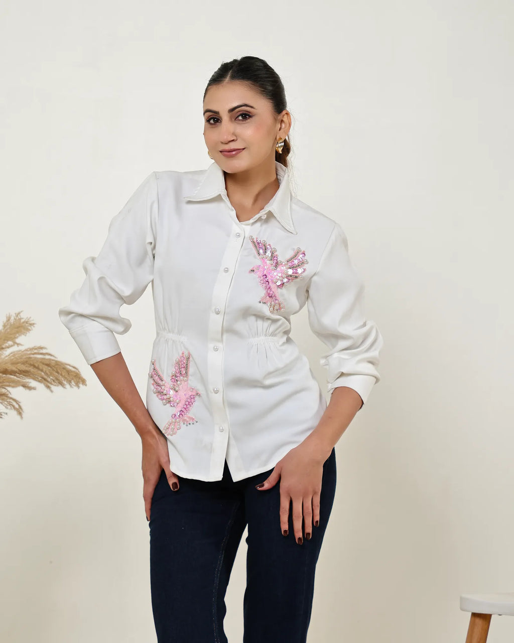 Bloom Sequin Shirt