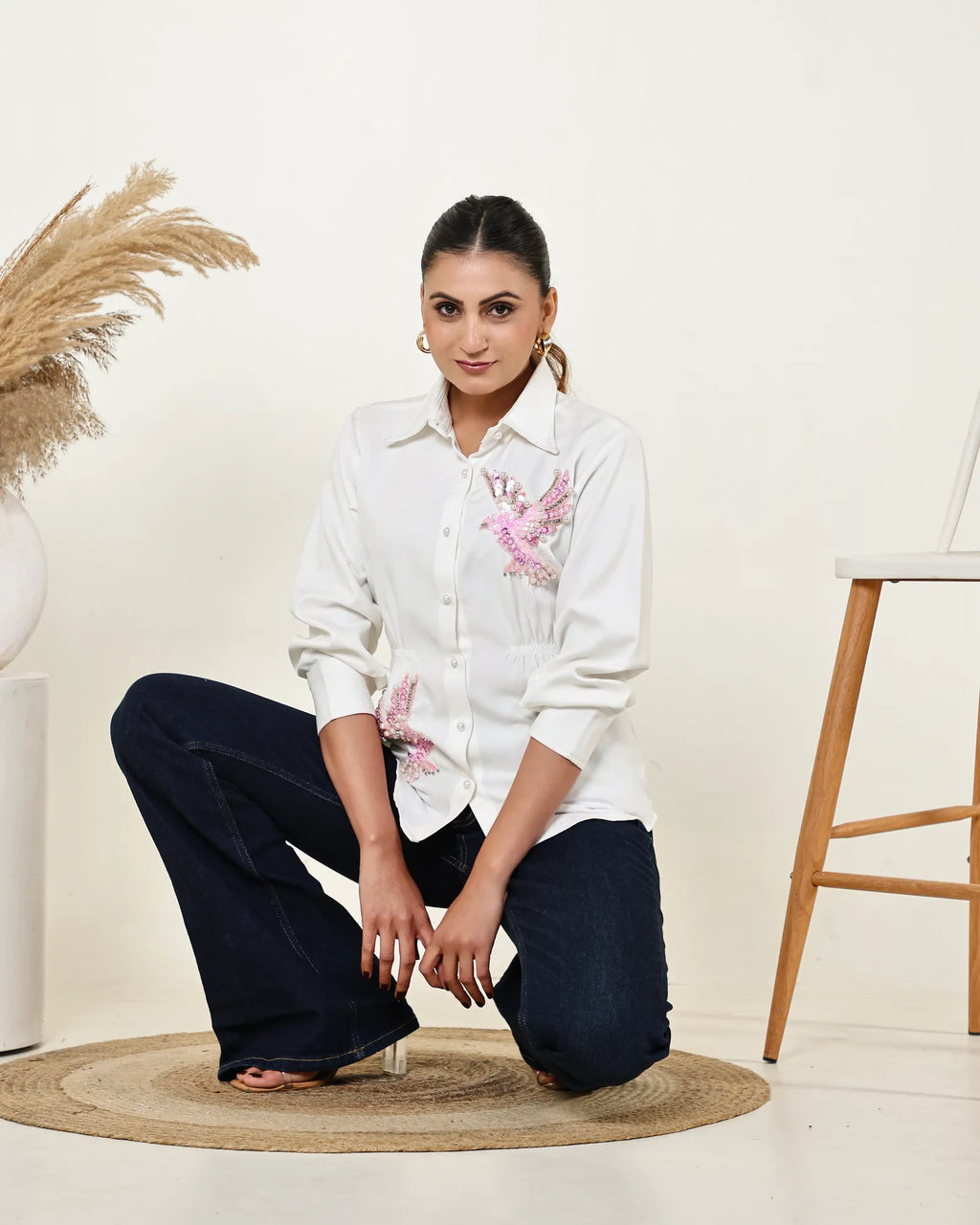 Bloom Sequin Shirt