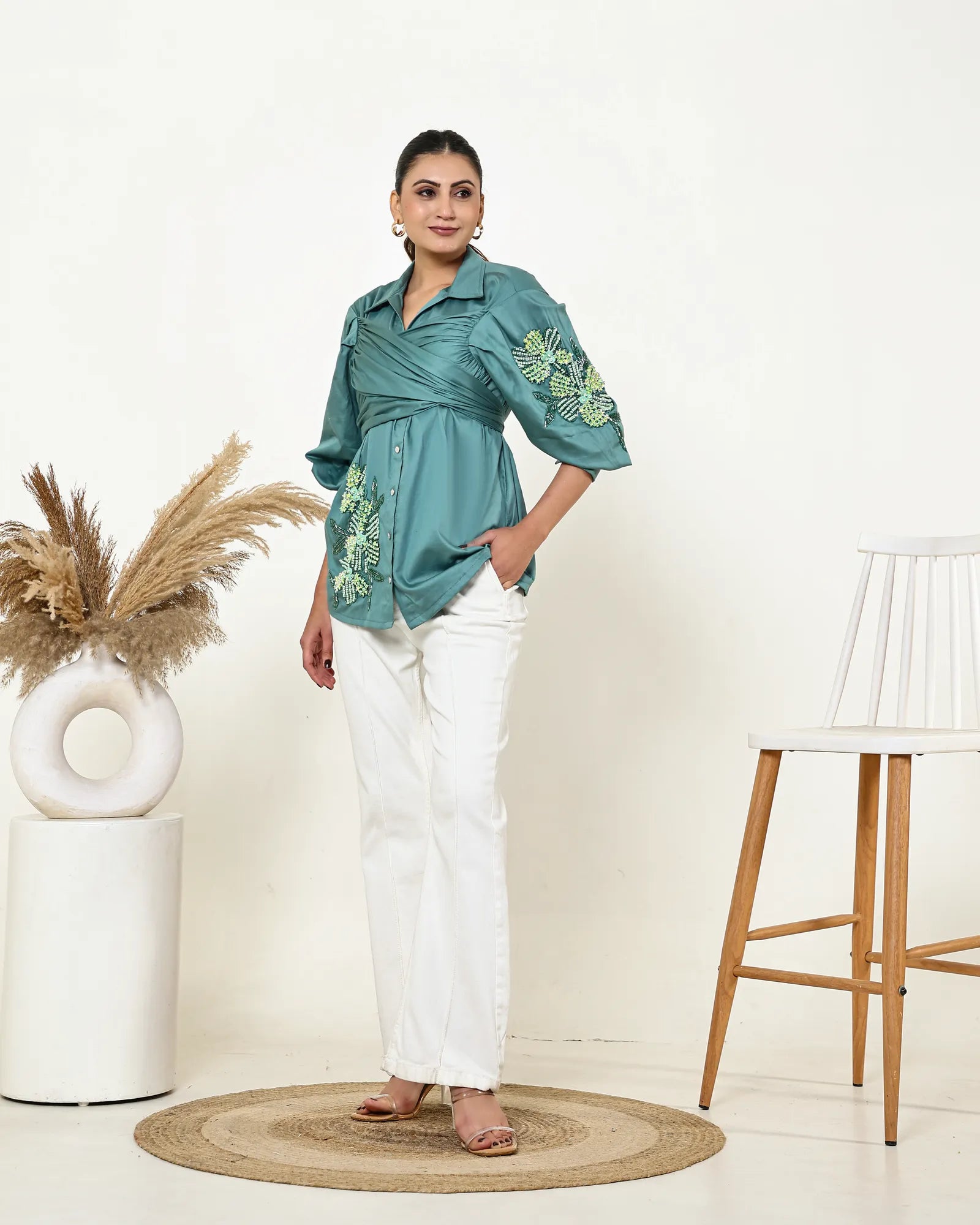 Coastal Wrap Shirt