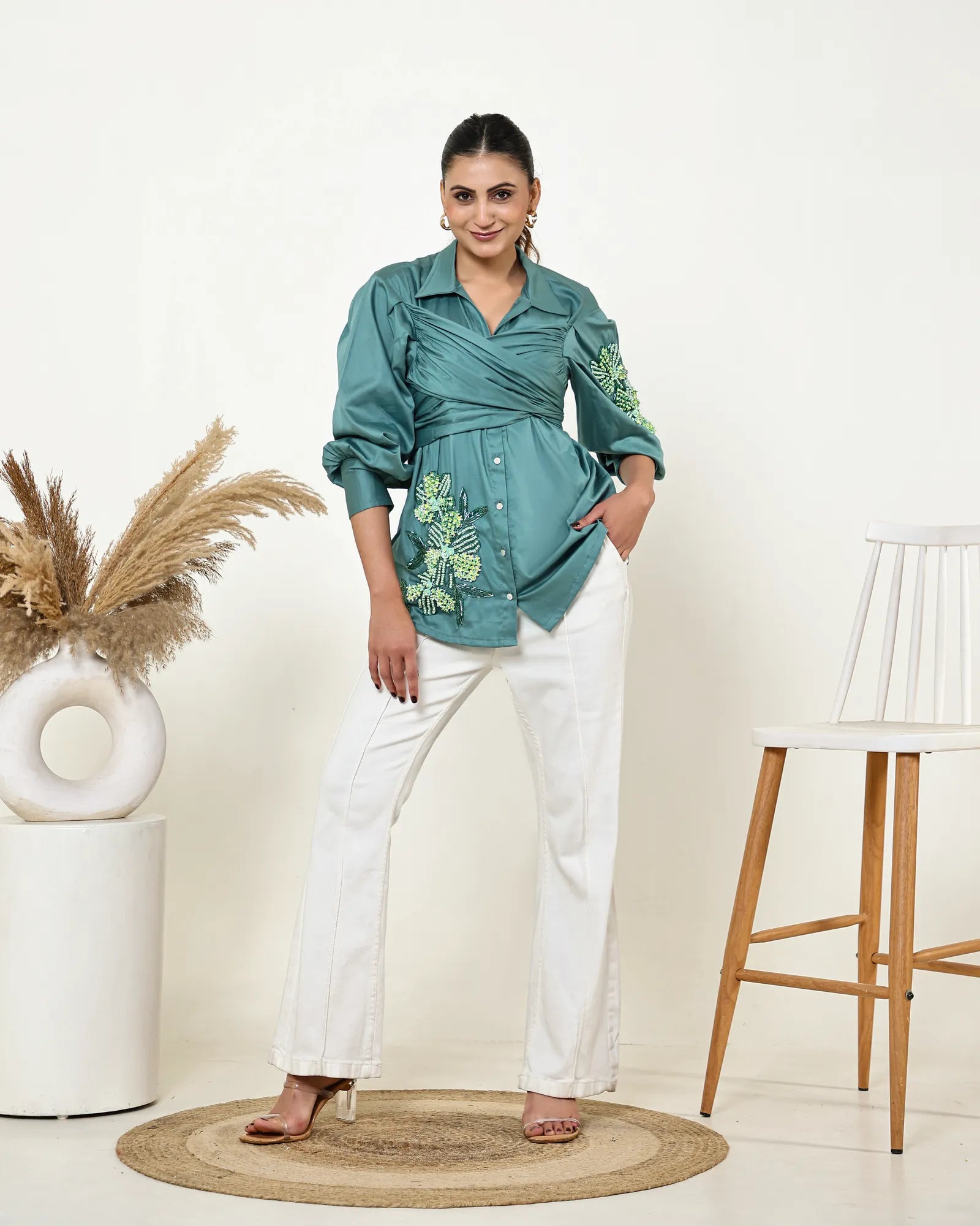 Coastal Wrap Shirt
