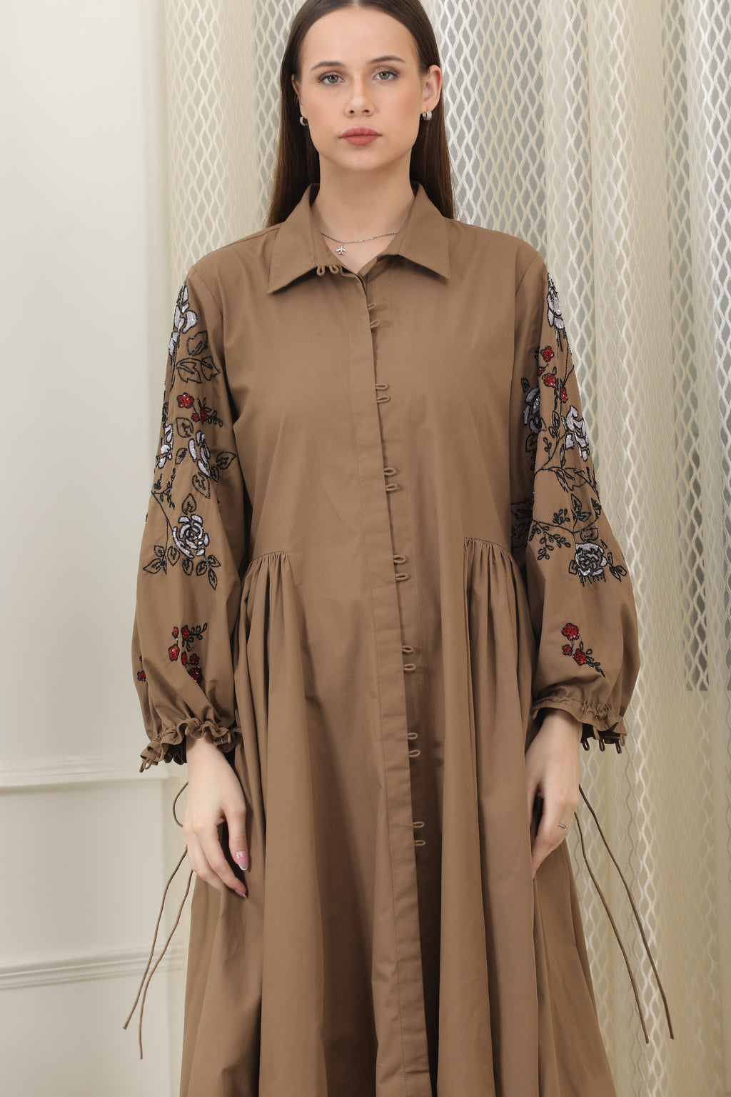 Lea Brown Dress