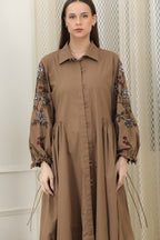 Lea Brown Dress