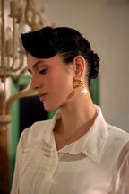 Fringe Finesse in White - Puja Agarwal