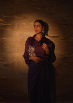 Velour Plum Wine Co Ord Set