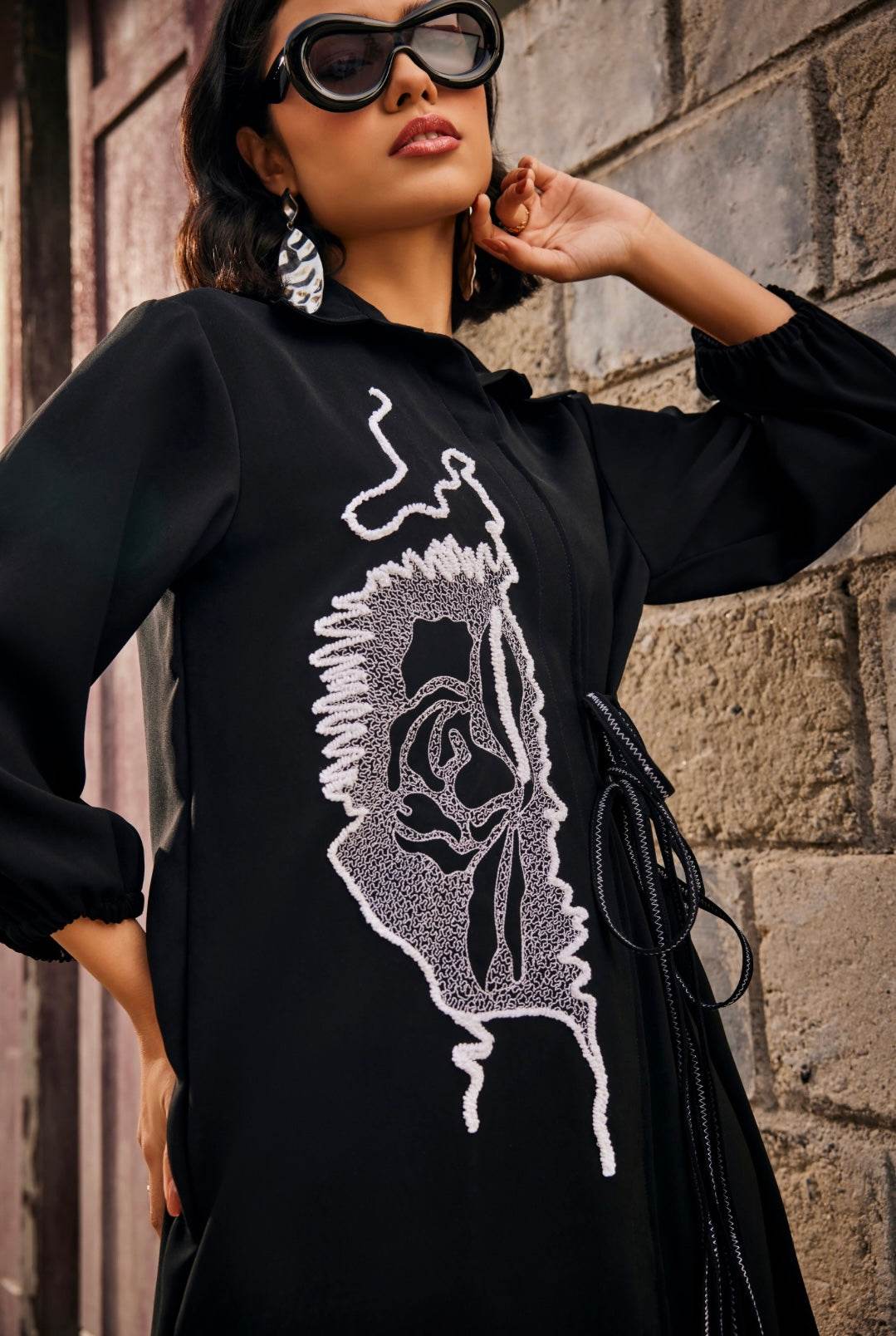 Midnight Shirt dress - Puja Agarwal