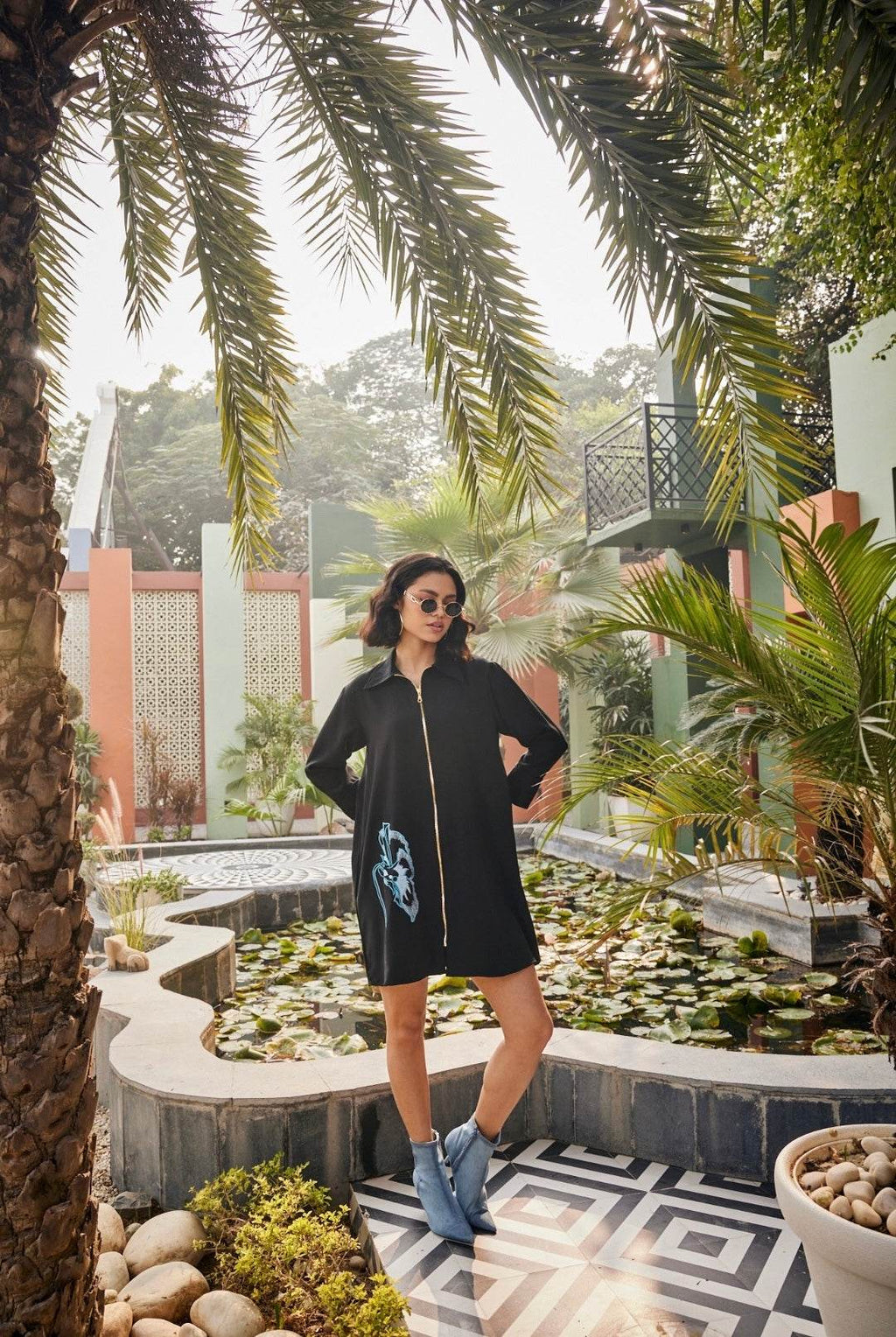 Eclipse Bloom Dress - Puja Agarwal