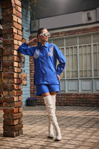 The Blue Haze Co-ord Set - Puja Agarwal