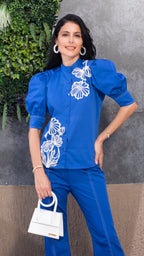 Royal Blue Tailored Shirt