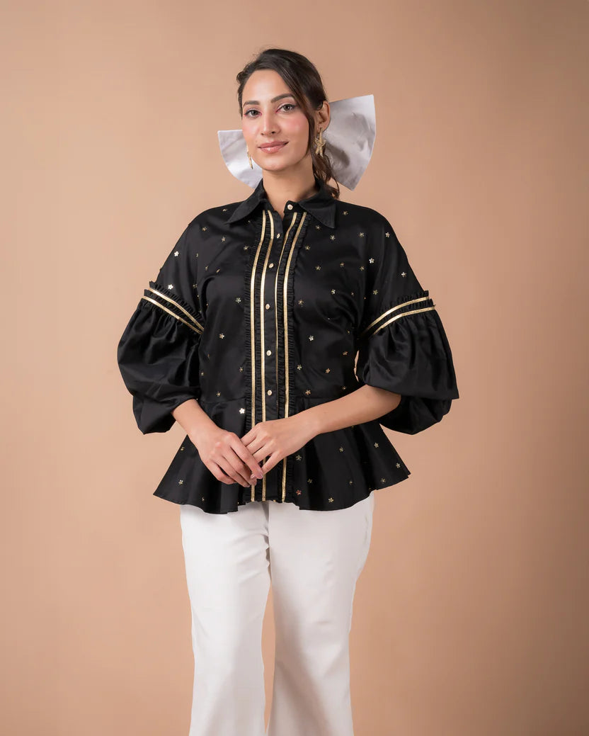 The Black And Gold Shirt