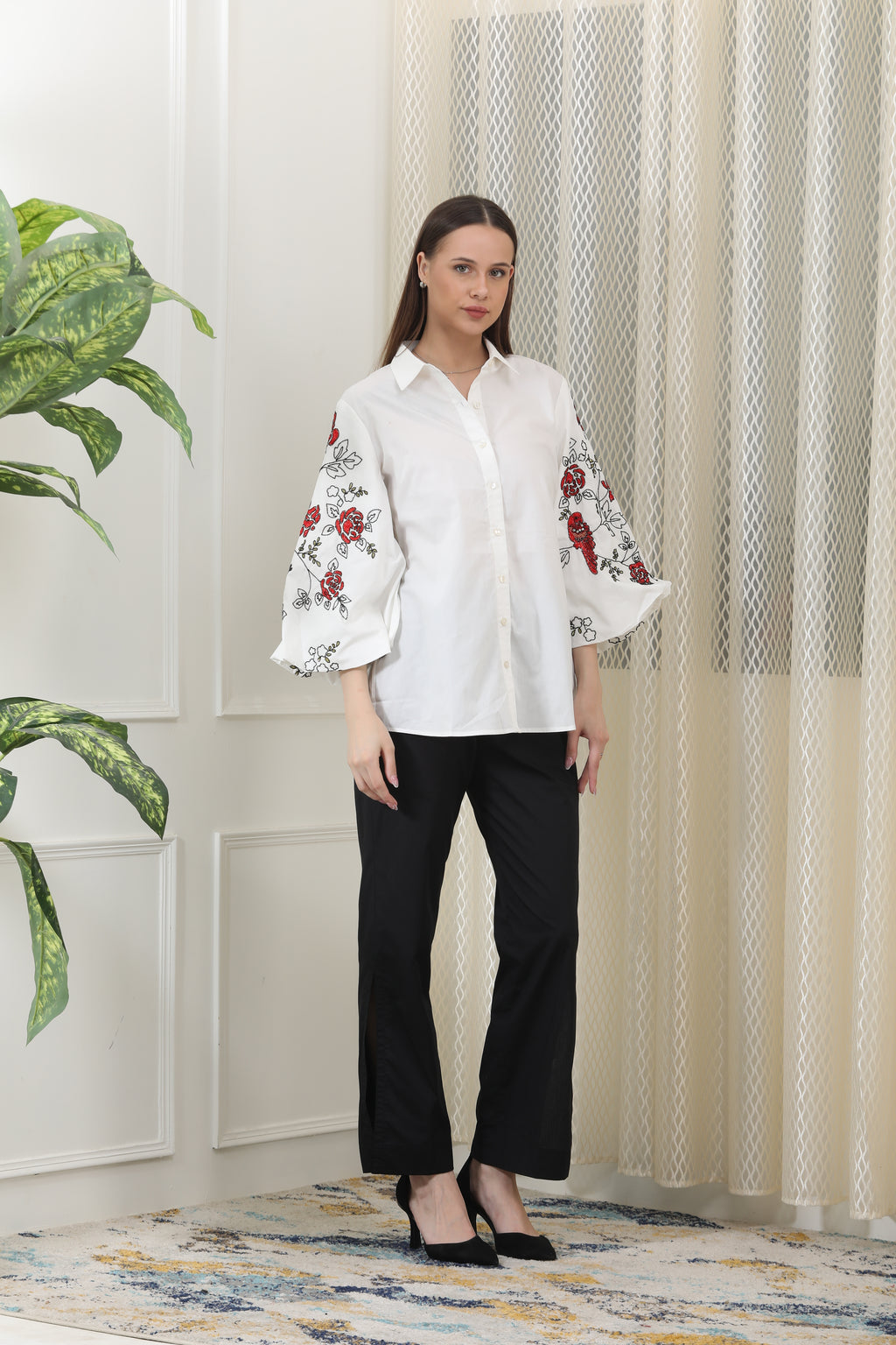 Klara white Cord set