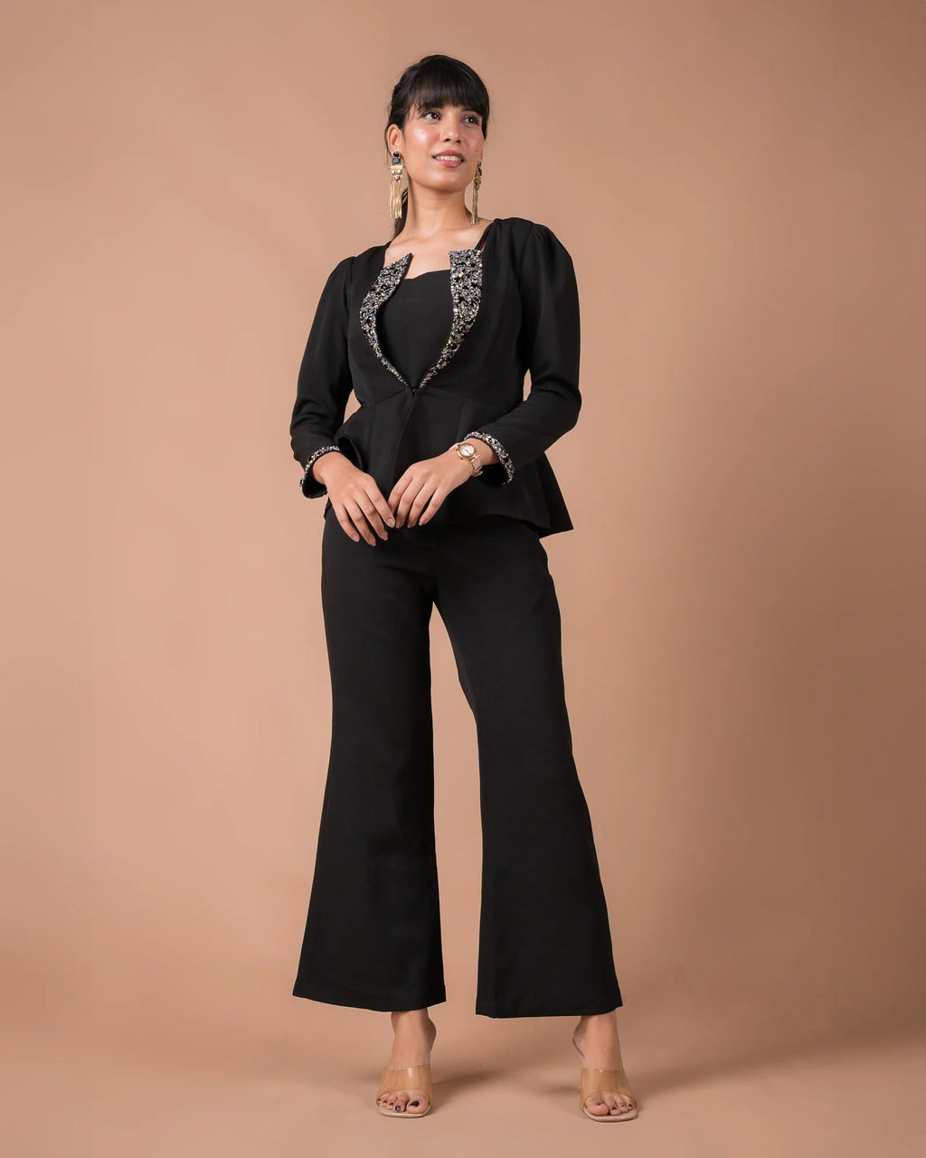 The Black Blazer Co-Ord Set