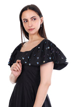 Timeless Cotton Black Dress