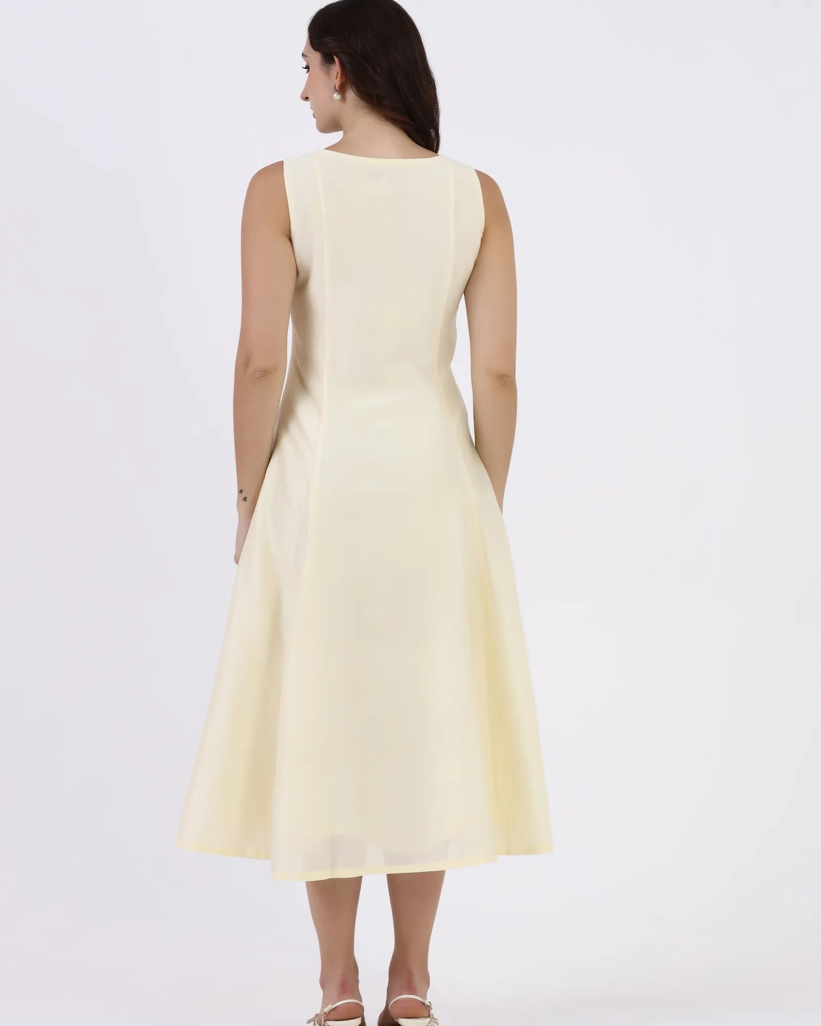 Buttercream Bloom Midi Dress