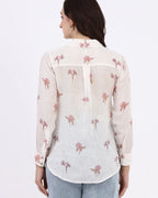 Blush Petal Printed Shirt