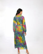 Colour Splash  Skirt Top Co-Ord Set - Itara