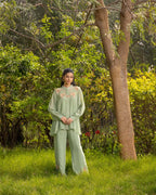 Amaryllis French lace Georgette Co-ord Set