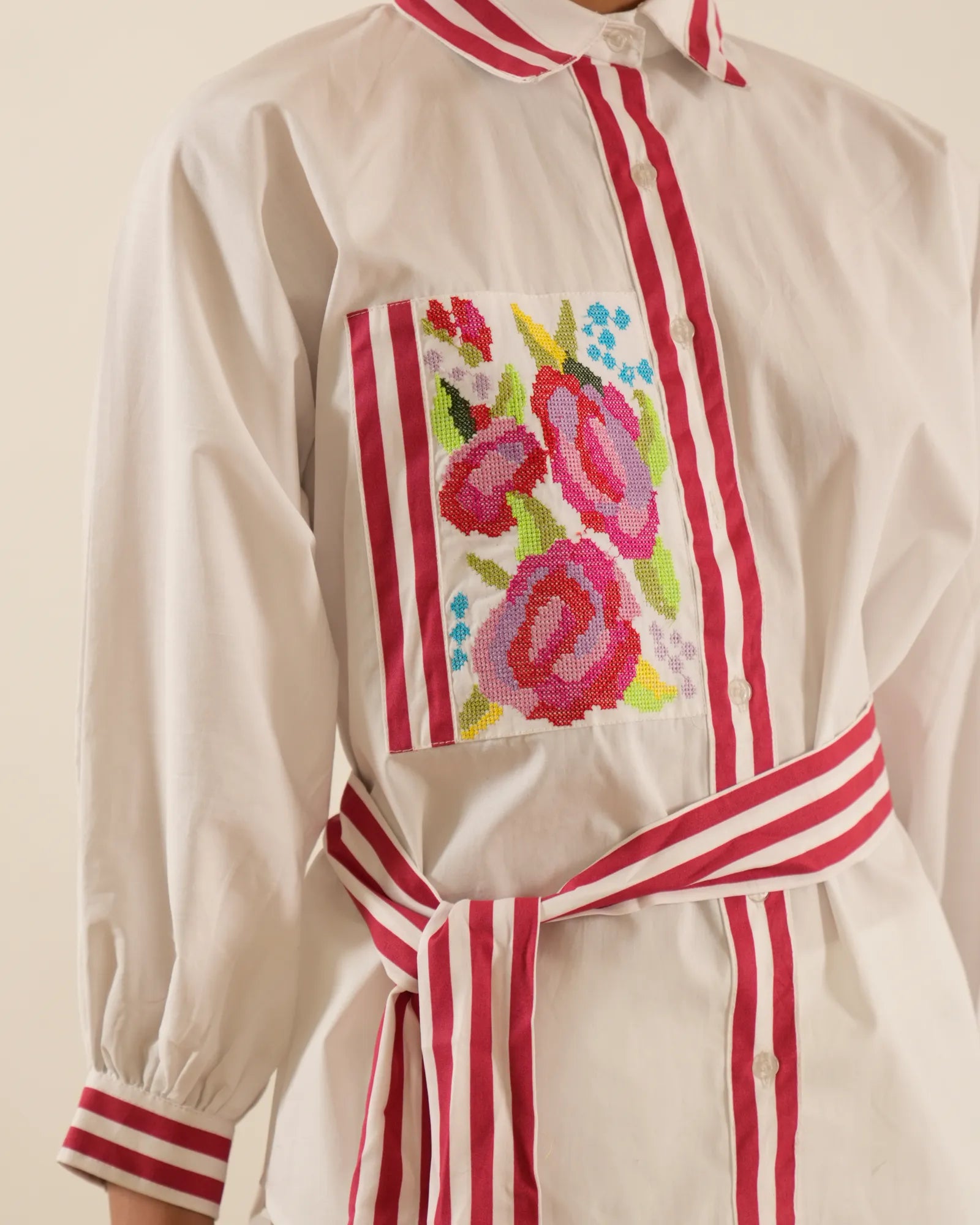 White Blooms Shirt