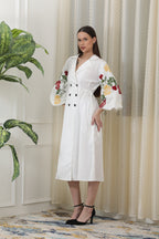 Iris White Dress