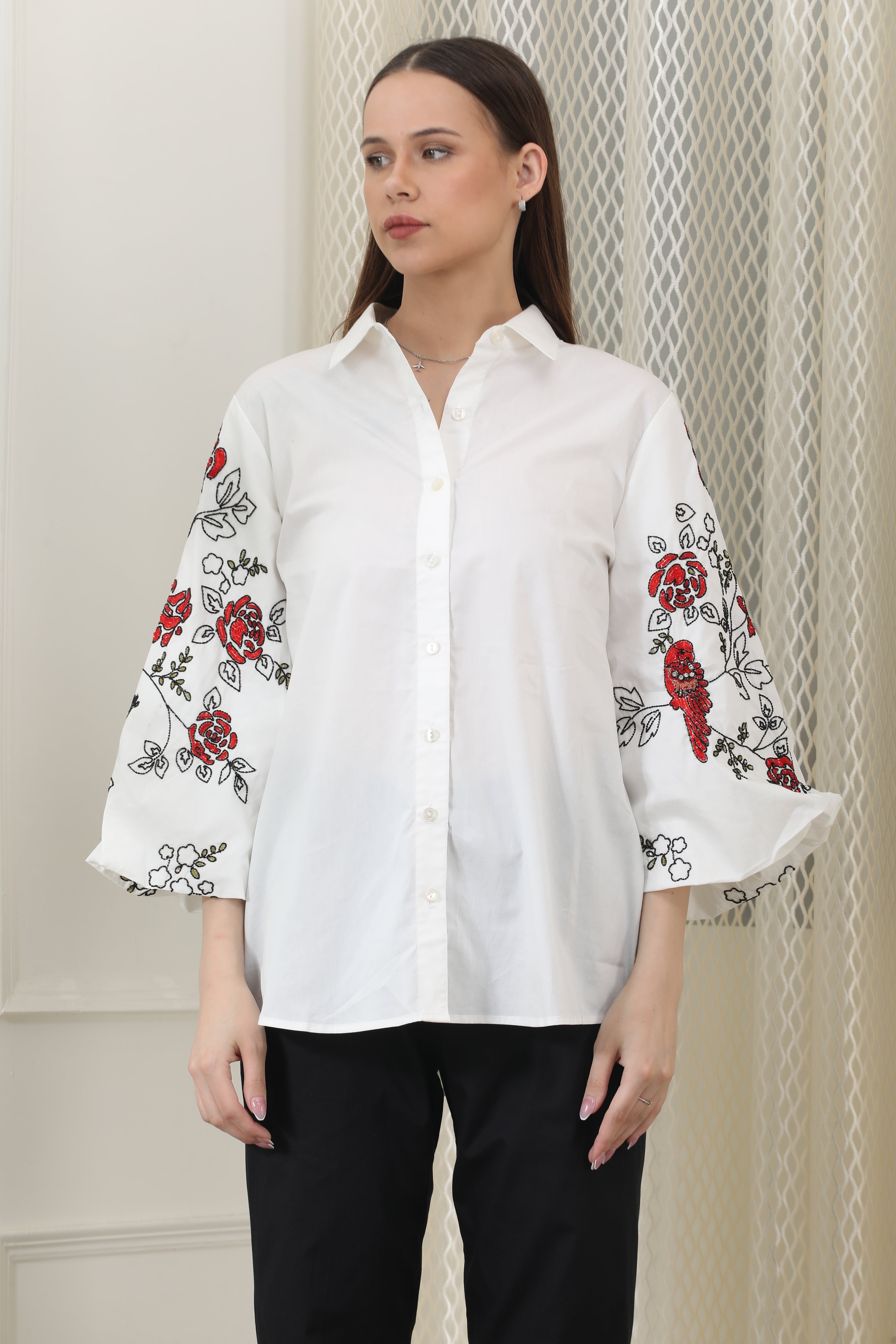 Klara white Cord set
