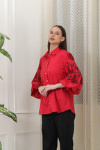 Klara Red Cord Set
