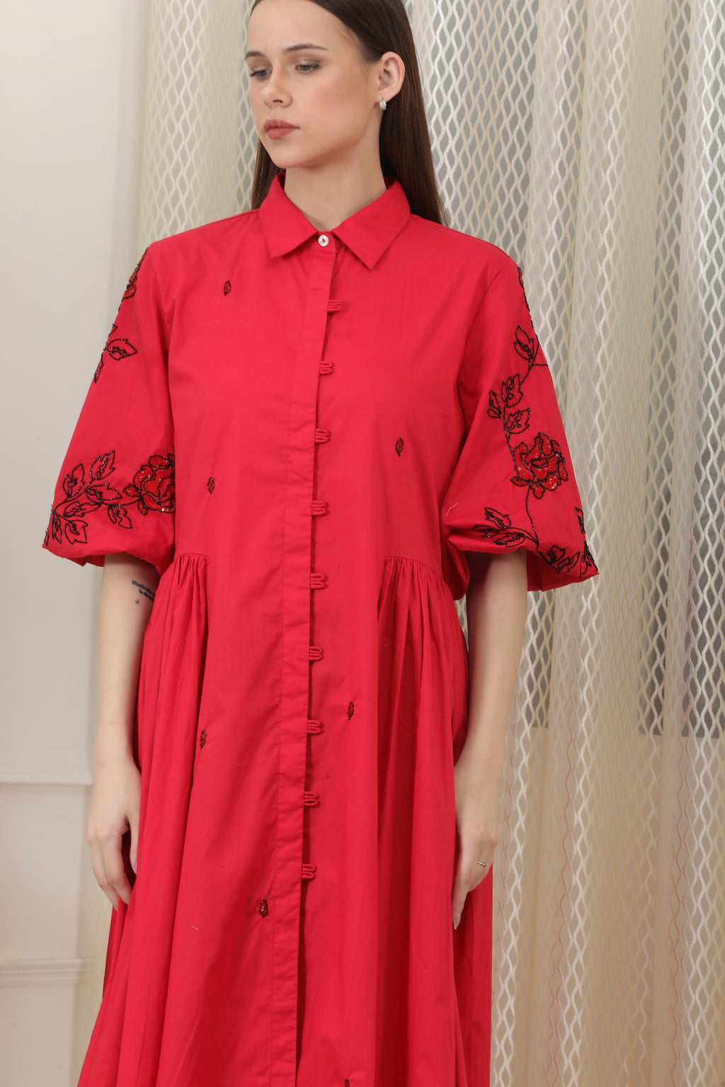 Lea Red Dress