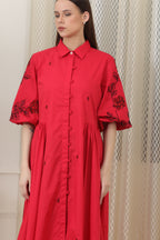 Lea Red Dress