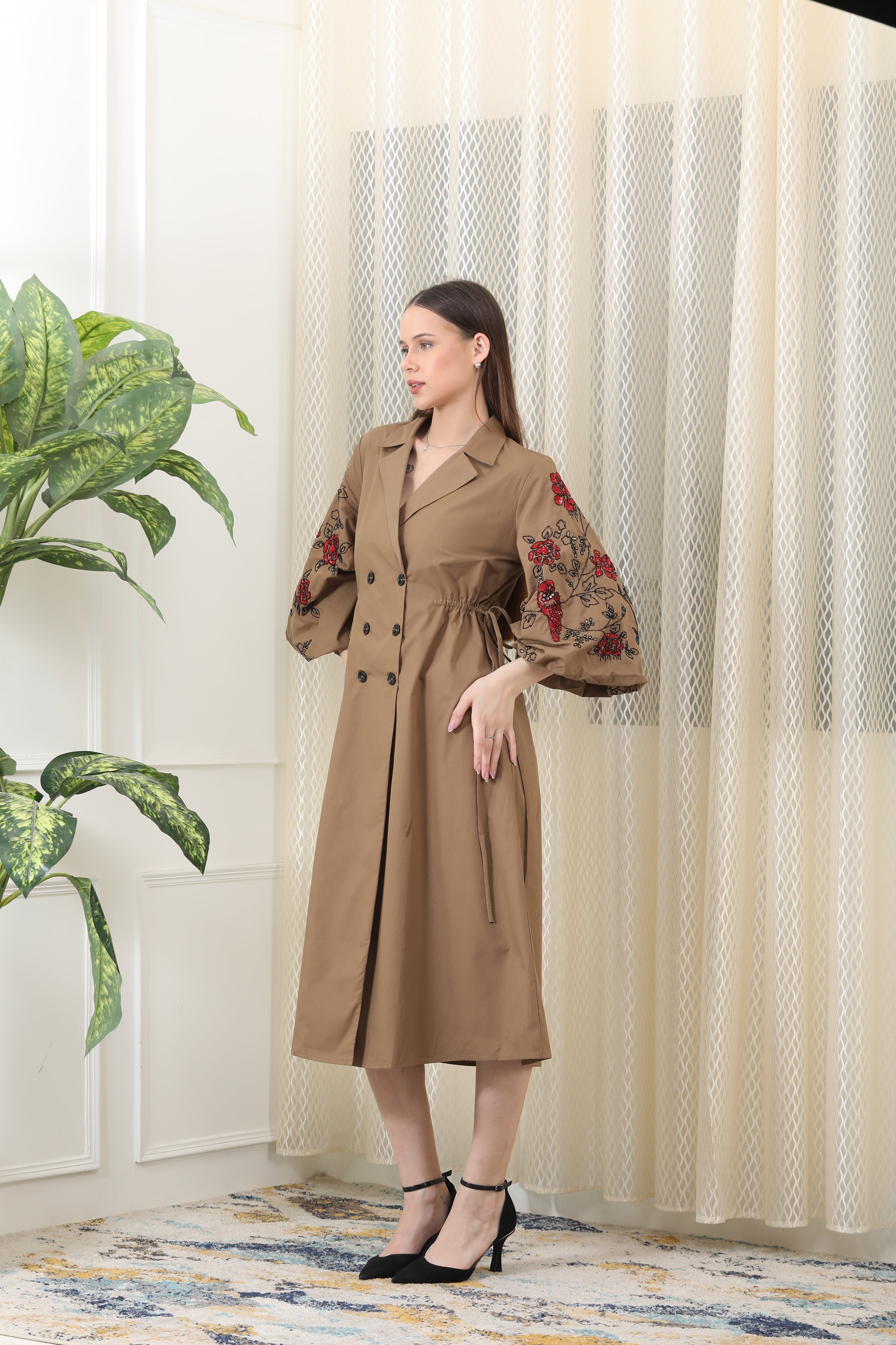 Iris Brown Dress