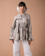The Grey Knot Bow Top