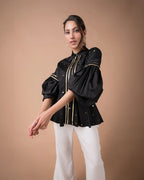 The Black And Gold Shirt - BeyondStiches