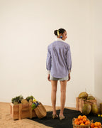 Lemon Knotted Shirt