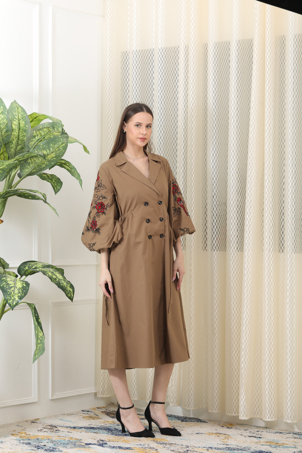 Iris Brown Dress