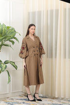 Iris Brown Dress