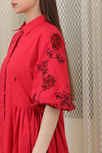 Lea Red Dress