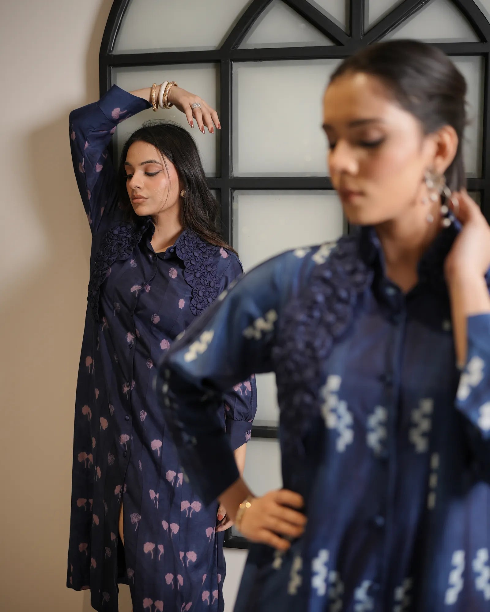 Neel Pushpa Dress