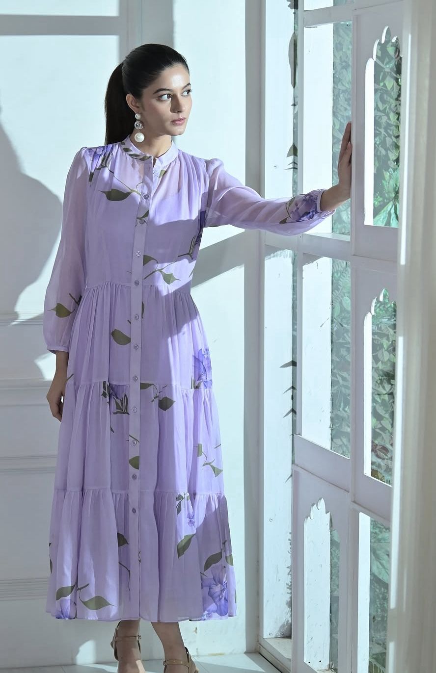 Lavender Maxi Dress