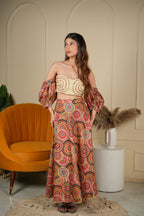 Circle Theory Skirt & Top Set - Kasshish