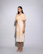 Beige Dahlia Dress