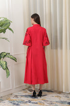 Lea Red Dress