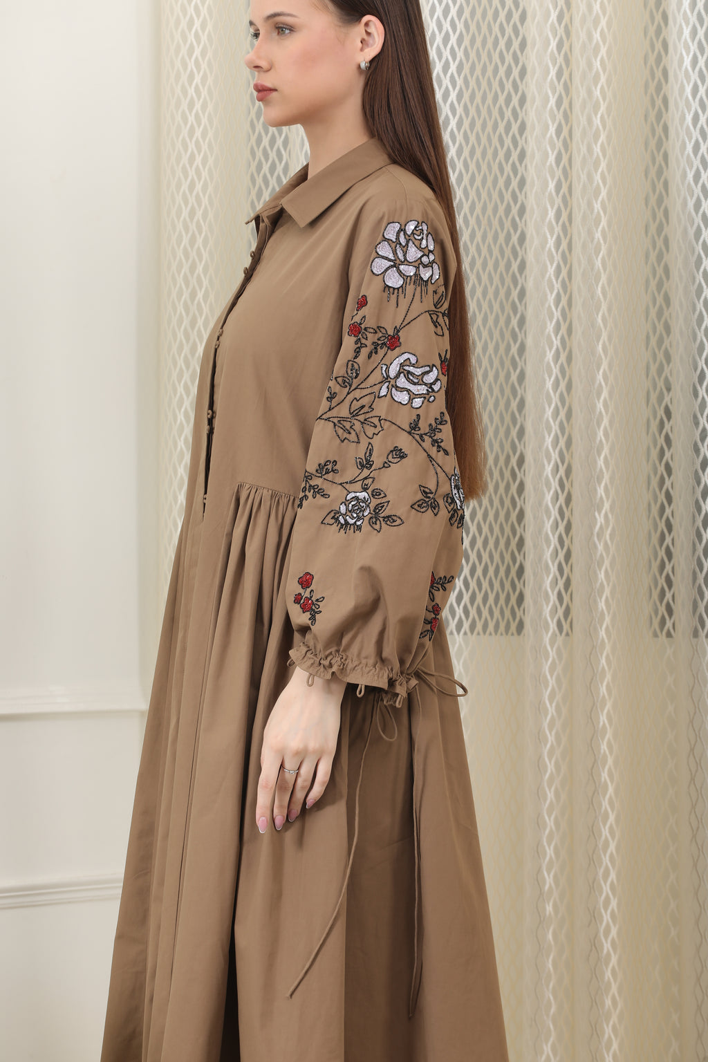 Lea Brown Dress
