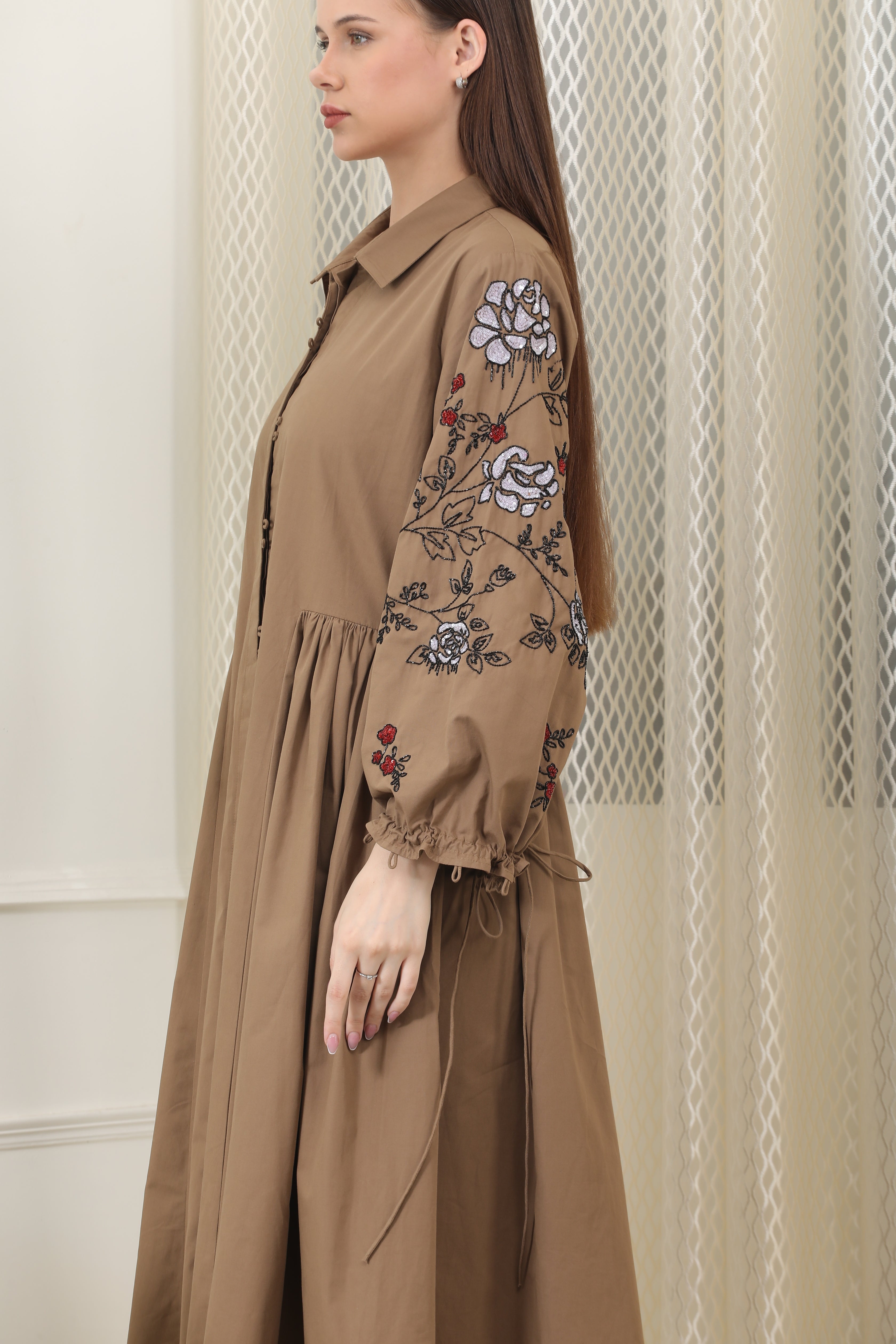 Lea Brown Dress