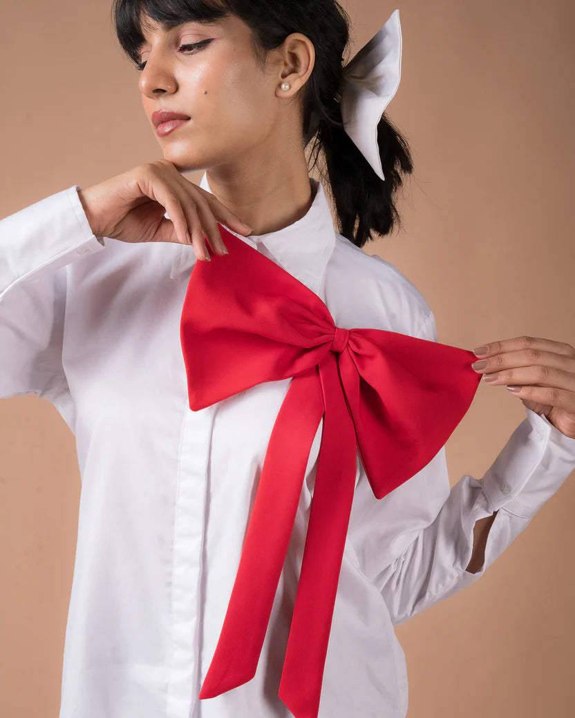 The Red Bow Shirt